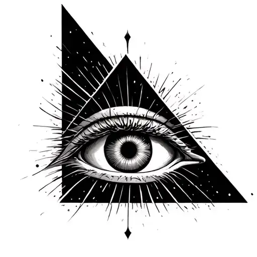 All Seeing Eye Pyramid Emerging