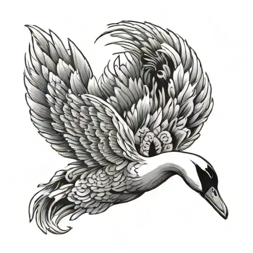 Japanese Swan