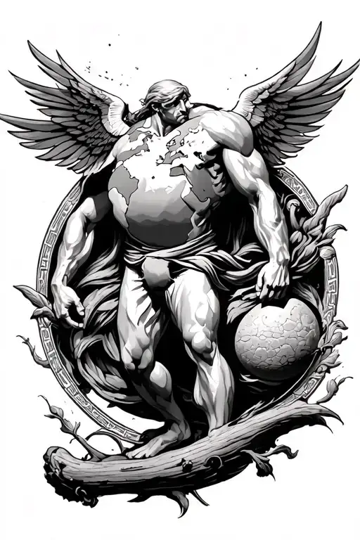 Atlas Carrying The World