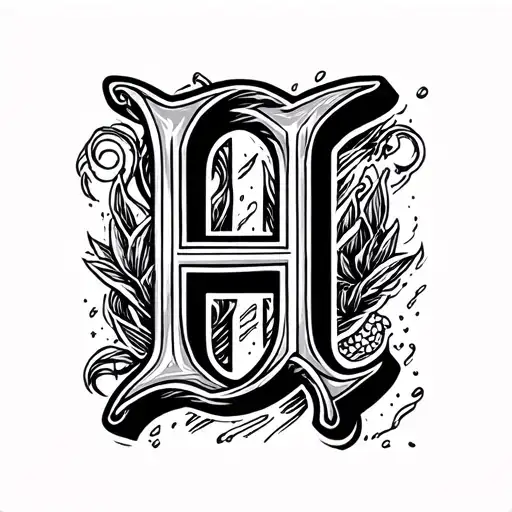 E H Letter Inside