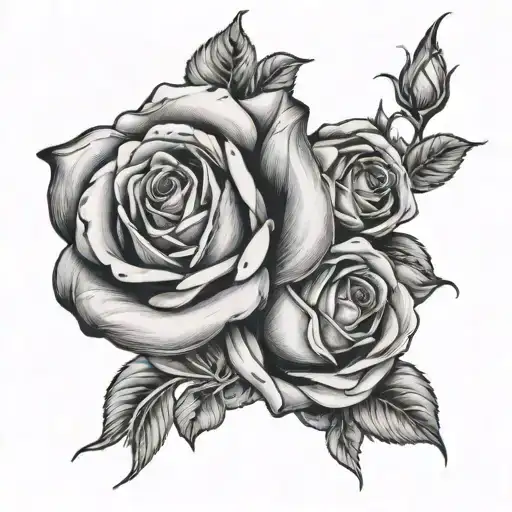 Roses Intertwined
