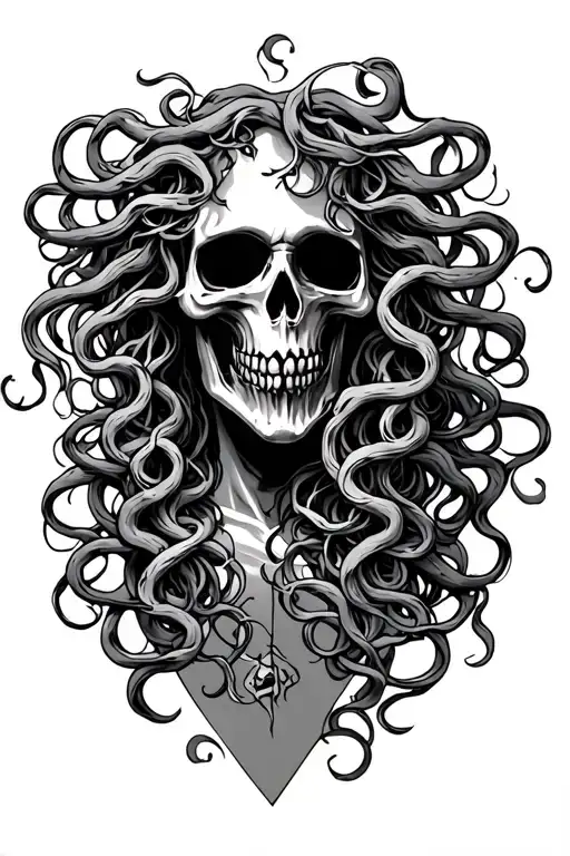 Medusa And Grim Reaper