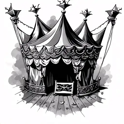 King And Circus Tent
