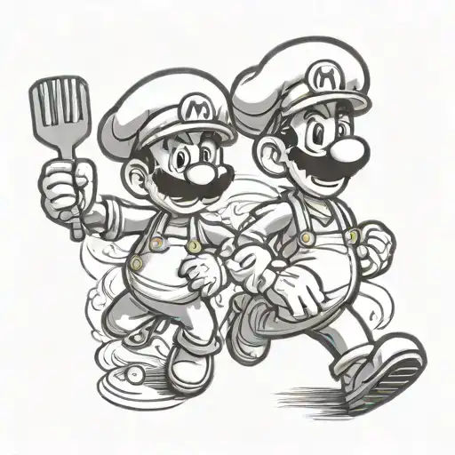 Mario And Luigi As Chefs