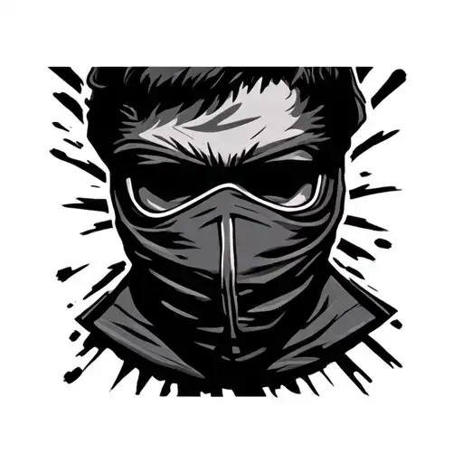 Hooligan With Balaclava