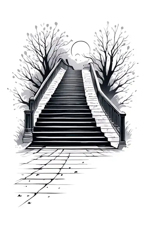 Stairs Symbolizing The Journey