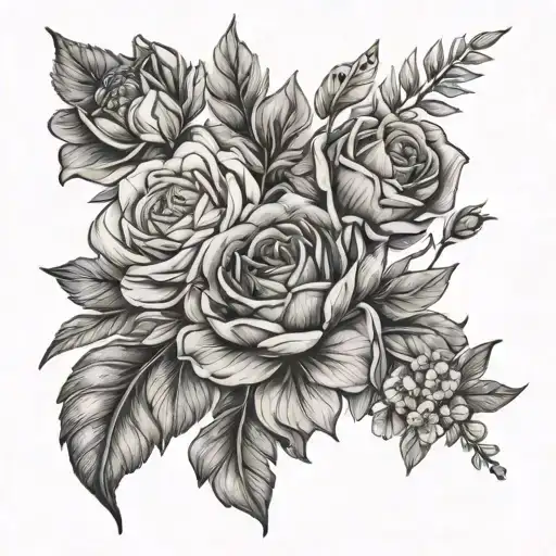 Birth Flower Bouquet