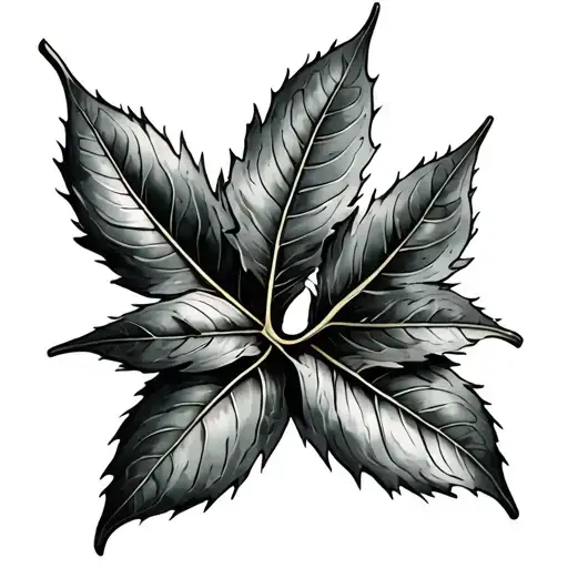 Bay Leaves With Roman Numerals