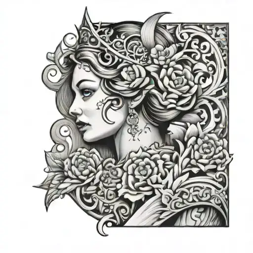 Lucky Queen Coverup