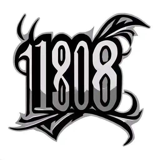 Numbers 1808 And 2009 Tribal