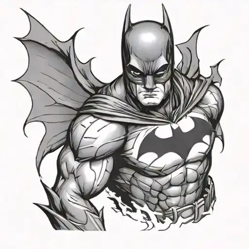 Batman Tattoo Design