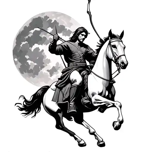 Sagittarius Archer Riding