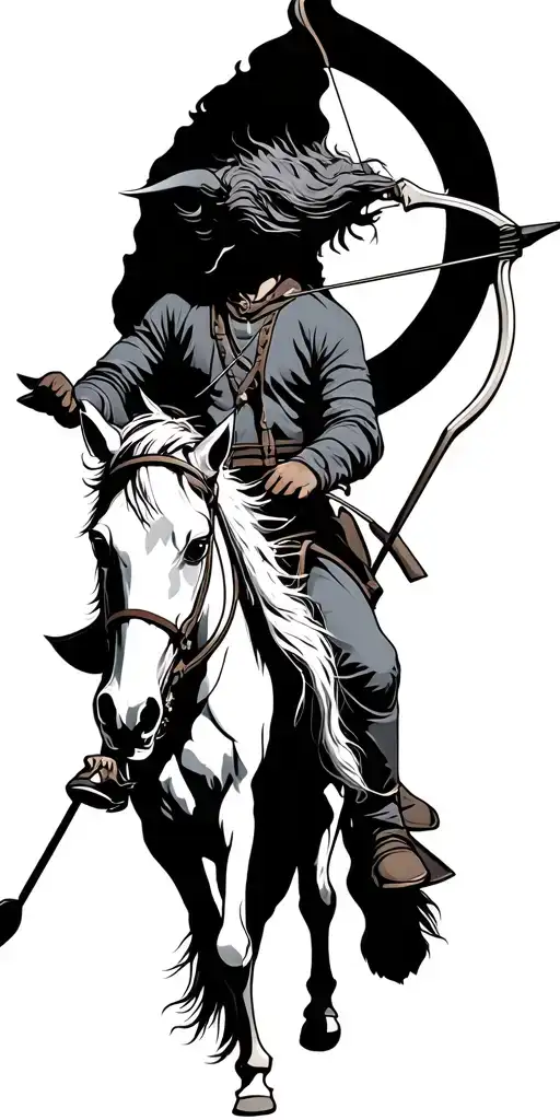 Sagittarius Archer Riding