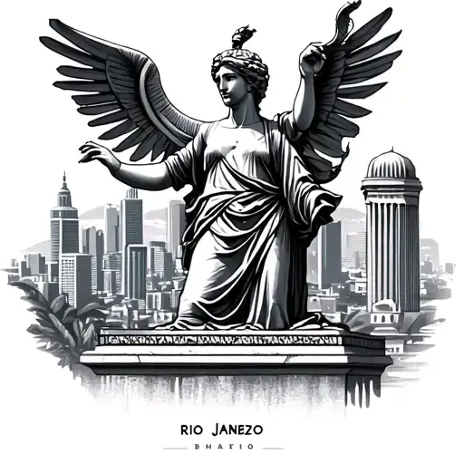 Rio De Janeiro Statue City
