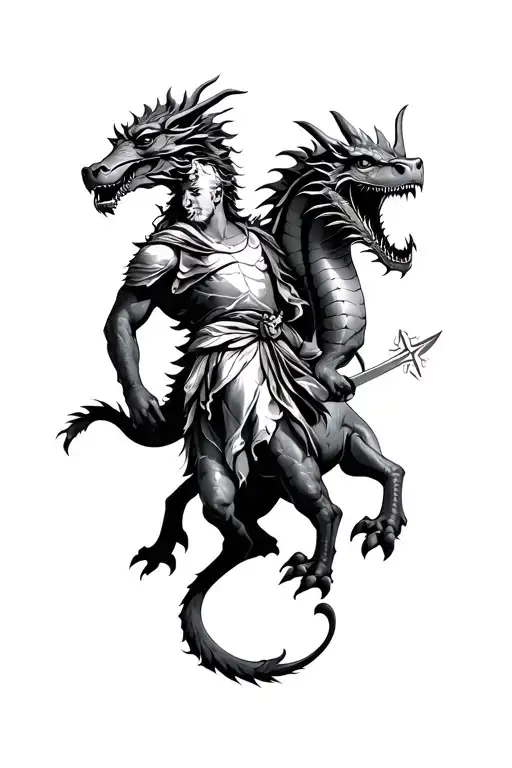 Saint George Killing The Dragon