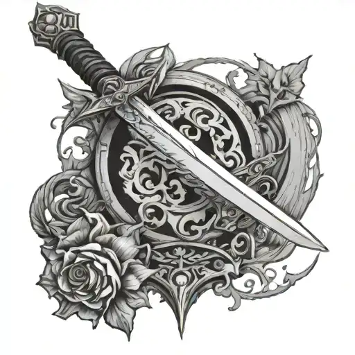 Nighttime Fantasy Sword