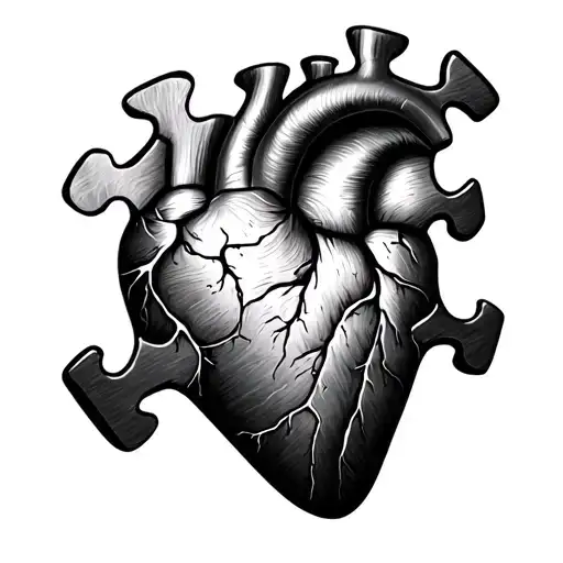 Heart Puzzle Piece