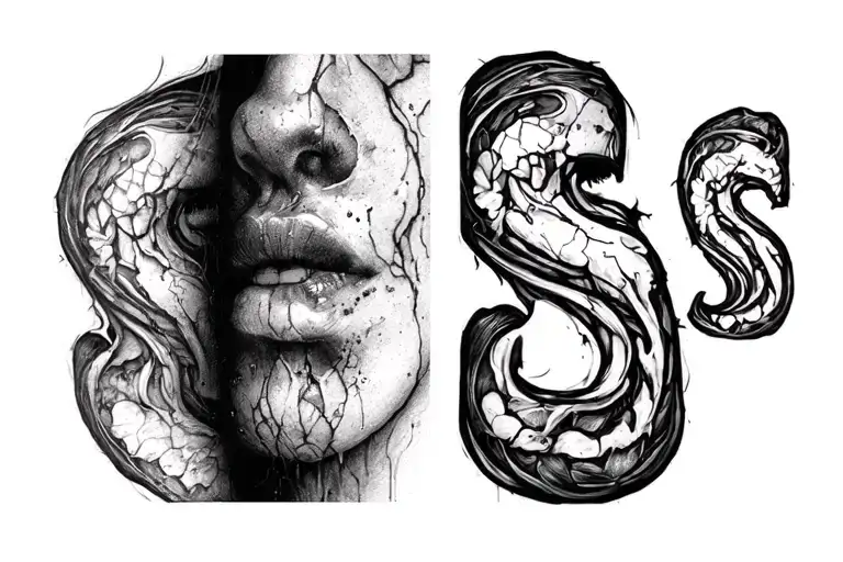 T And S On Neck C Section Scar