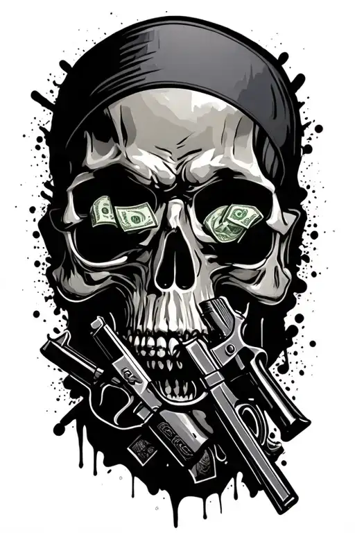 Gangster Graffiti Guns Money Drugs