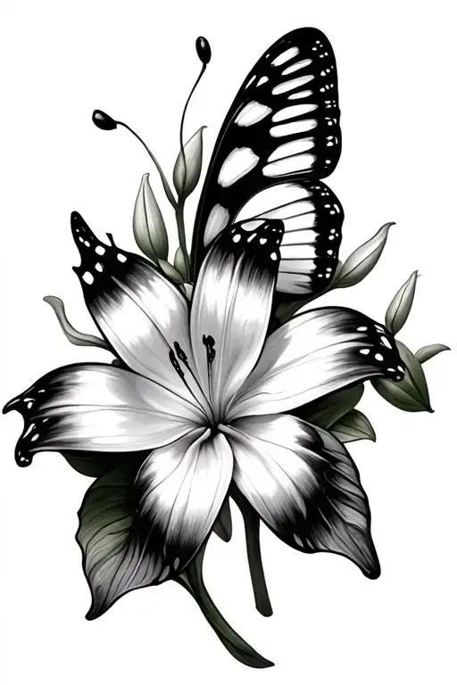 Butterfly's Baby Breaths Lilly's