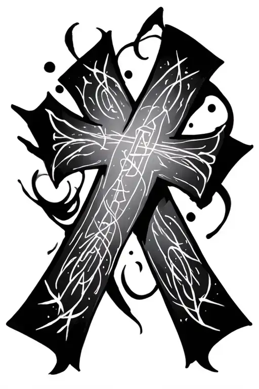 Words And Cross