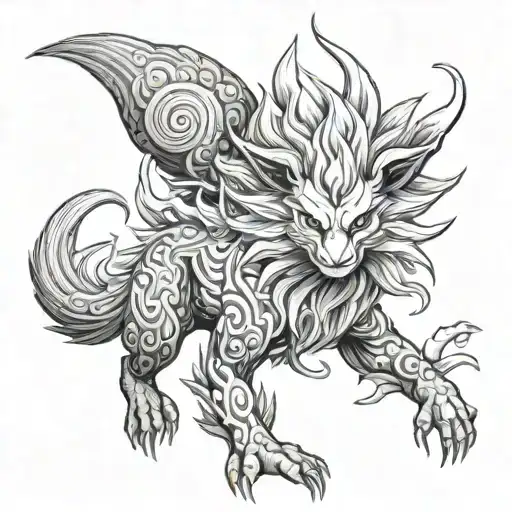 Nine Tail Kurama From Katu