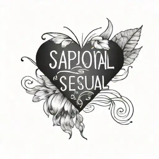 Minimalist Sapiosexual Word