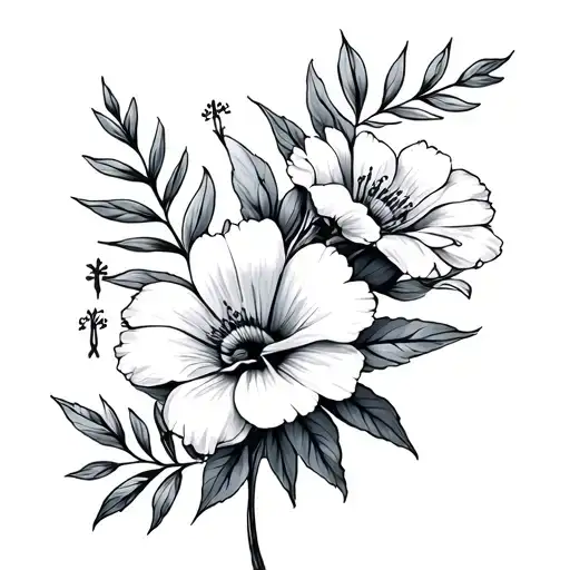 April And February Birth Flower