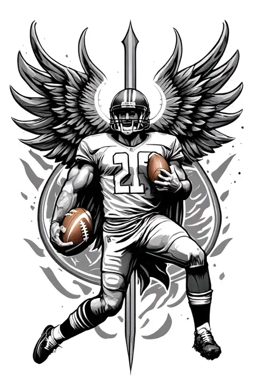 God Symbol And Football Dream