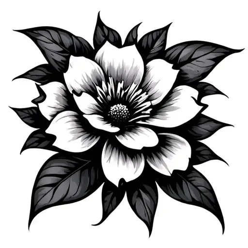 Tribal Dogwood Flower