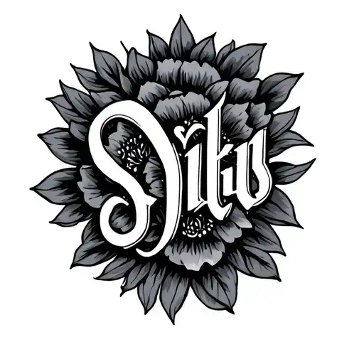 Name Tattoo Design