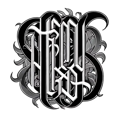 Two Word Ambigram Generator