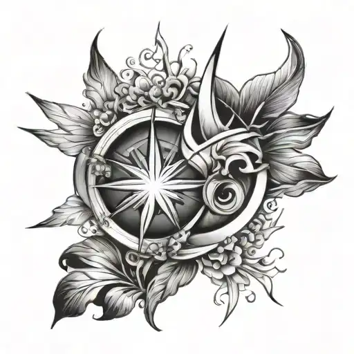 Twin Flame Shaped Rays