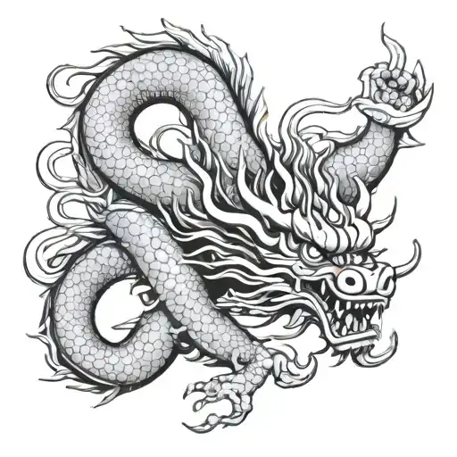 Japanese Dragon End