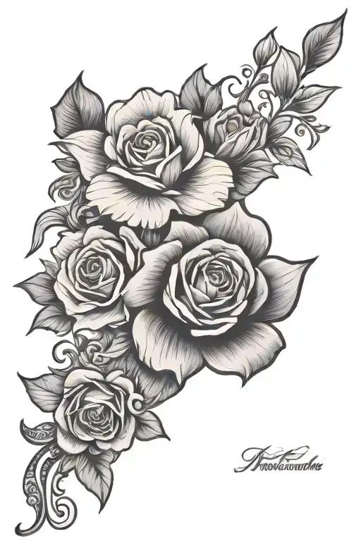 Western Floral Arm Sleeve