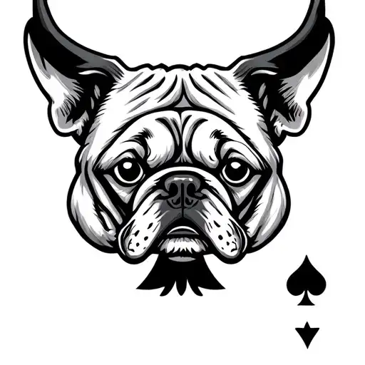 Bull Dog Cigar Ace Spade Eye