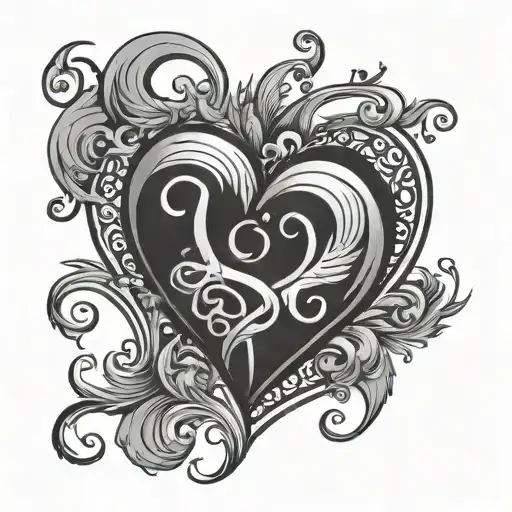 Dance And Love Heart