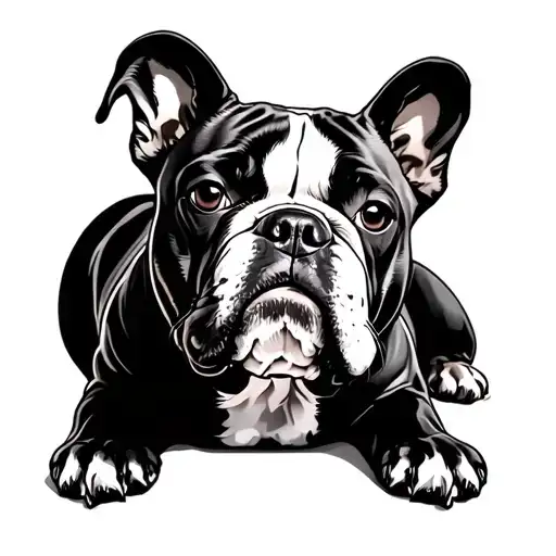 Boxer Dog & French Bulldog