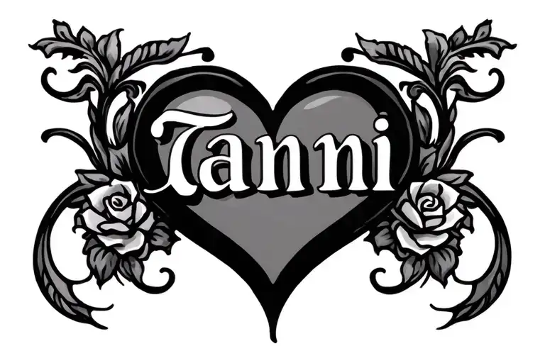 Tammi Name Heart