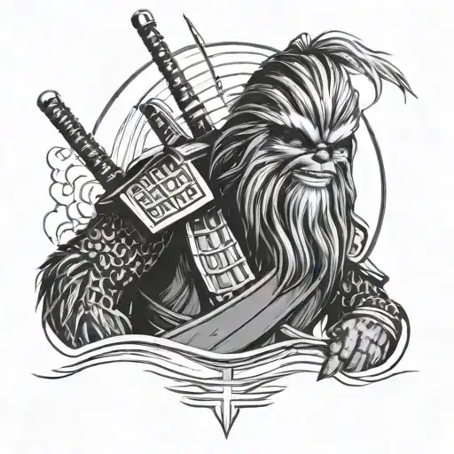 Samurai Chewbacca
