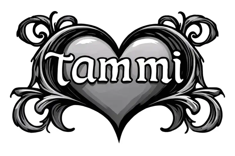 Tammi Name Heart
