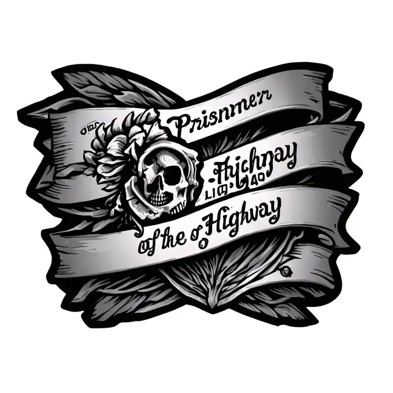 I Need A Chest Tattoo That Says Prisoner Of The Highway