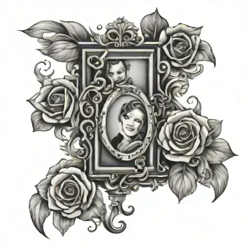 Overlapping Picture Frames