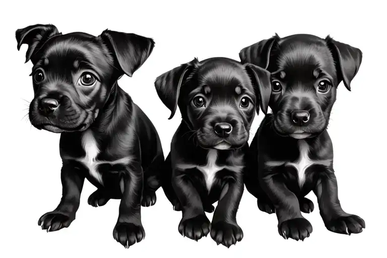 3 Baby's And A Lab