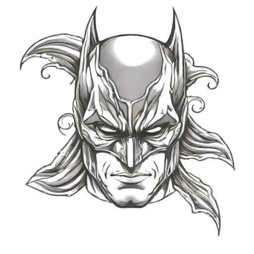 Create A Batman Tattoo Mask To Show