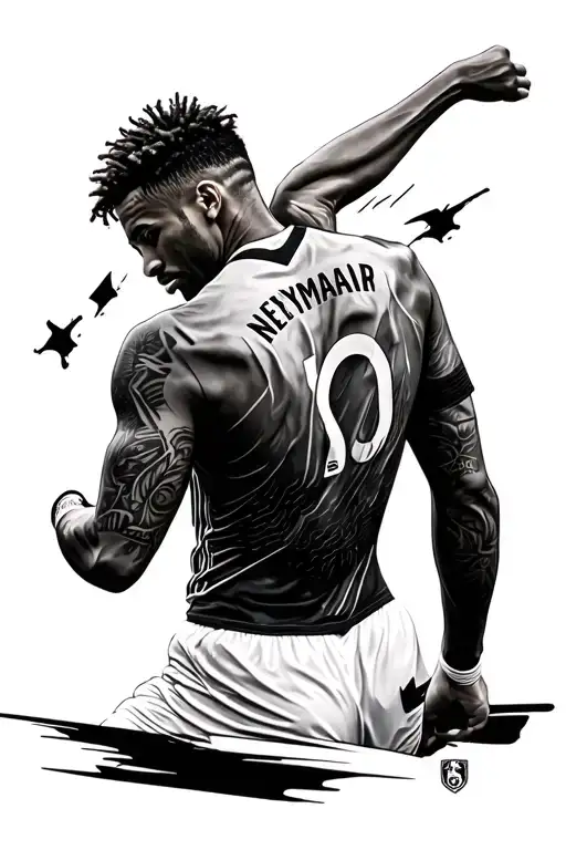 Neymar Back