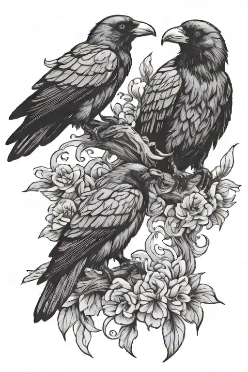 Two Headed Crow