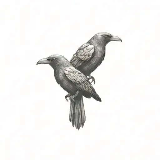 Two Headed Crow