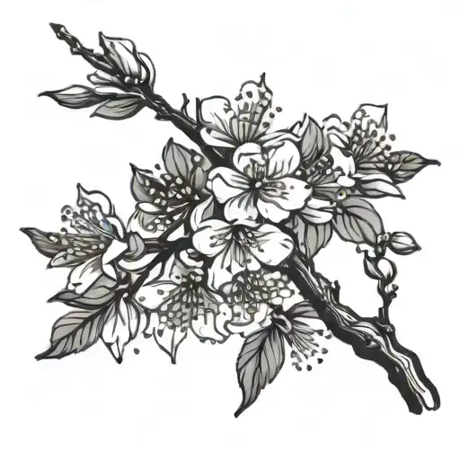 Cherry Blossom Branch