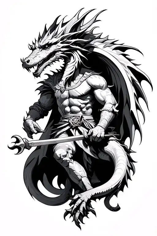 St George Killing The Dragon Wrapped